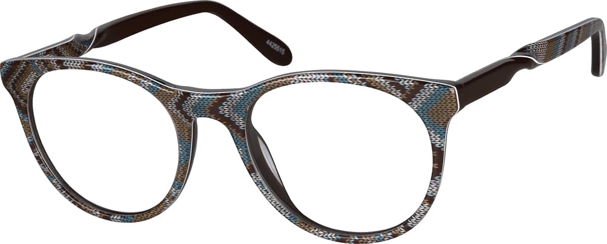 Angle view of Lentes Redondos 4425515 in Marrón