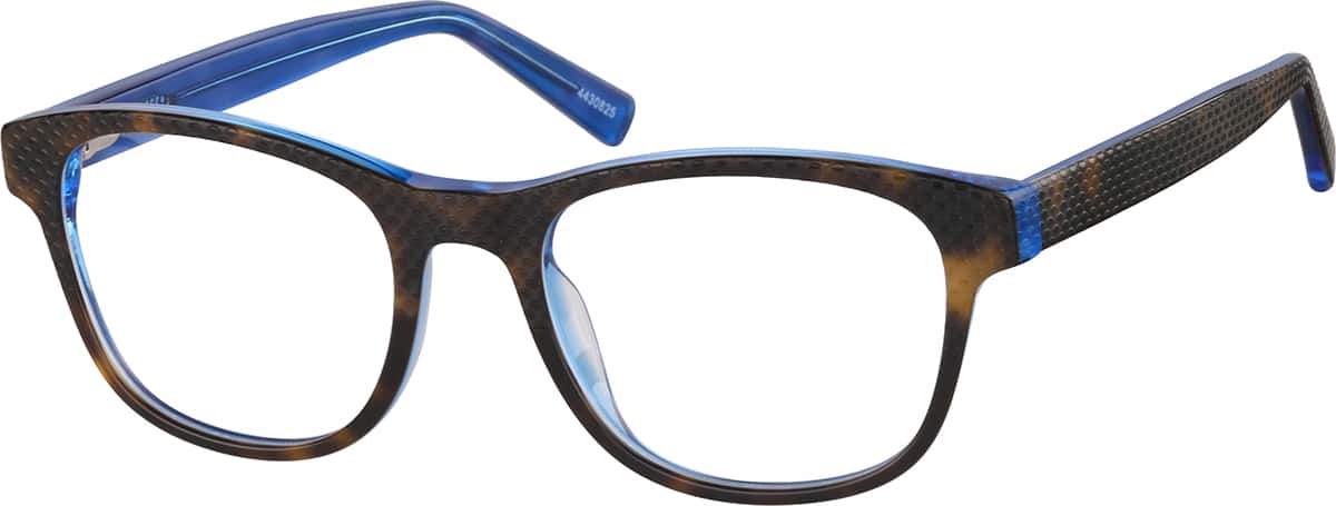 Angle view of Square Glasses 4430825 in Tortoiseshell