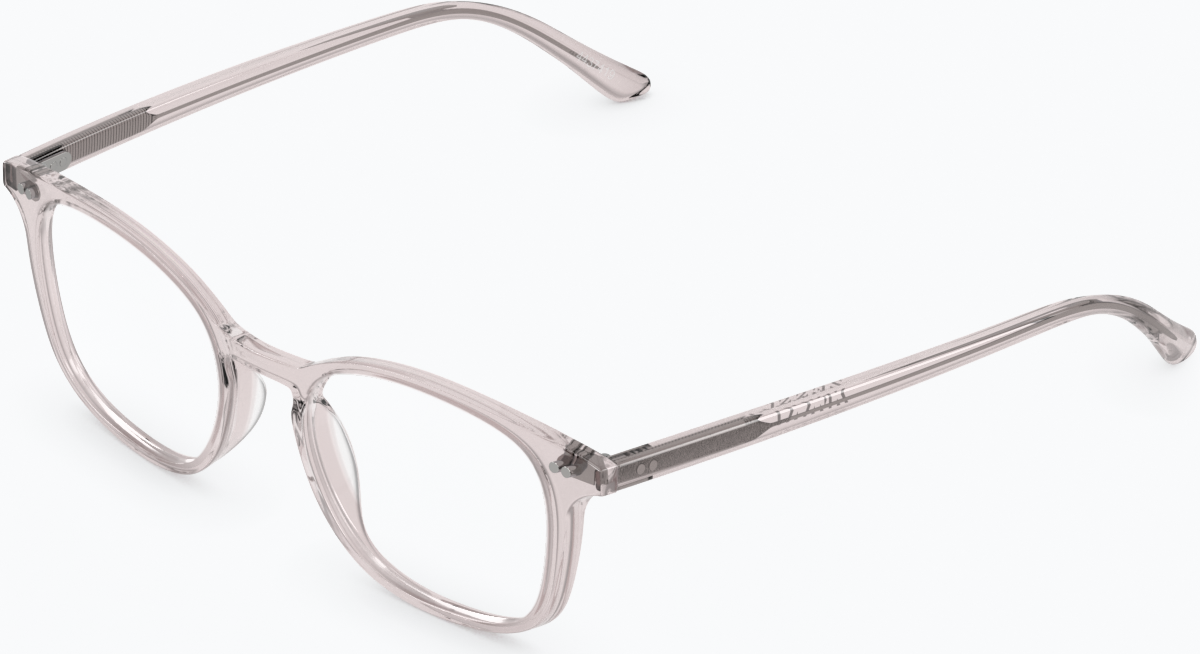 Angle view of Square Glasses 4437419 in Tawny