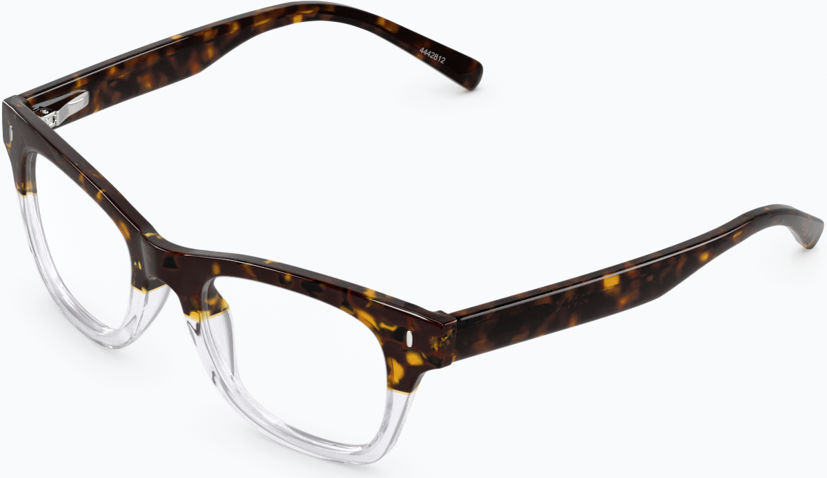 Angle view of Encore Glasses 4442823 in Translucent