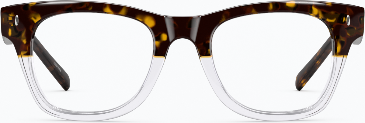 Front view of Encore Glasses 4442823 in Translucent