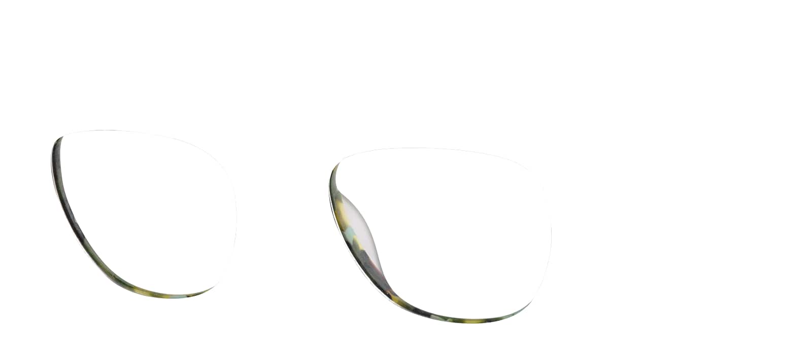 Angle view of Kids' Square Glasses 4451124 in Camouflage