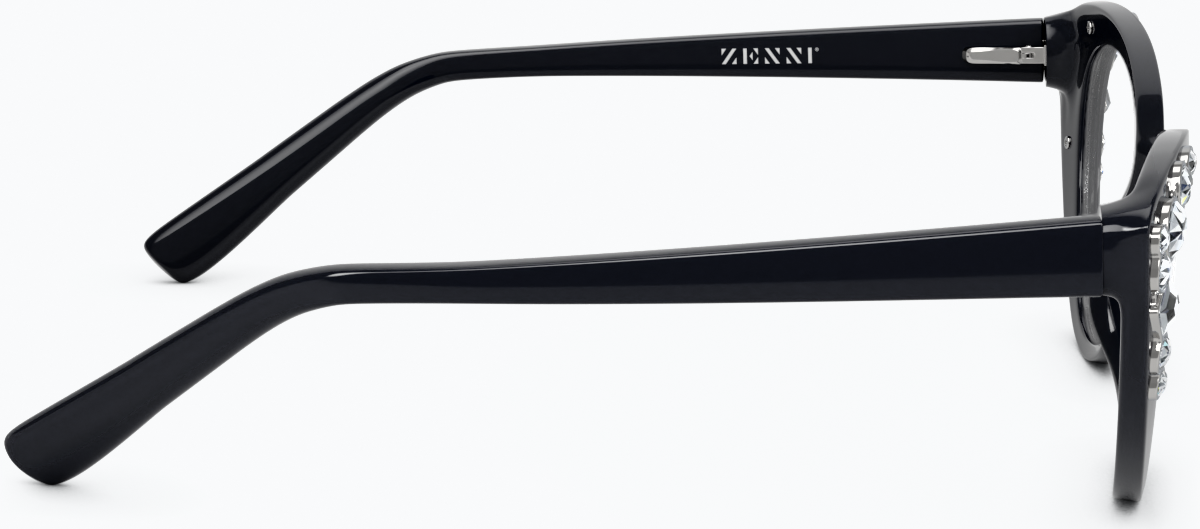 Side view of Cat-Eye Glasses 4451821 in Black