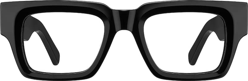 Black Square Glasses
