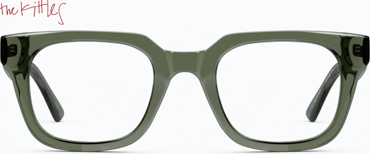 Front view of Playbook Glasses 4475224 in Green