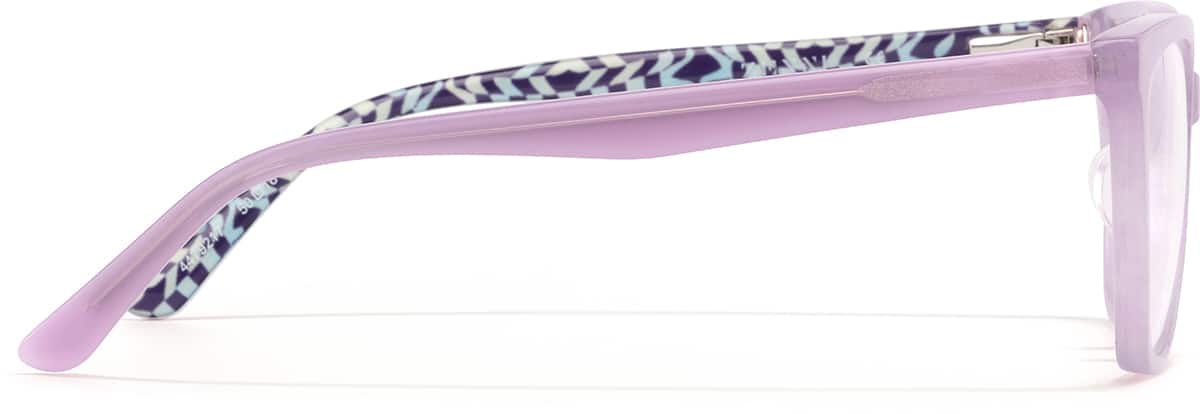 Side view of Cat-Eye Glasses 4479217 in Purple