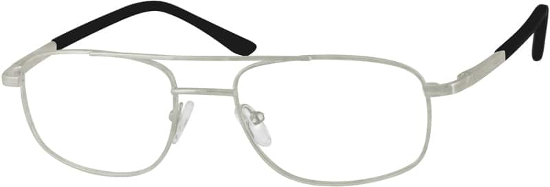 Angle view of Aviator Glasses 451311 in Silver