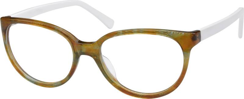 Angle view of Square Glasses 487515 in Multicolor