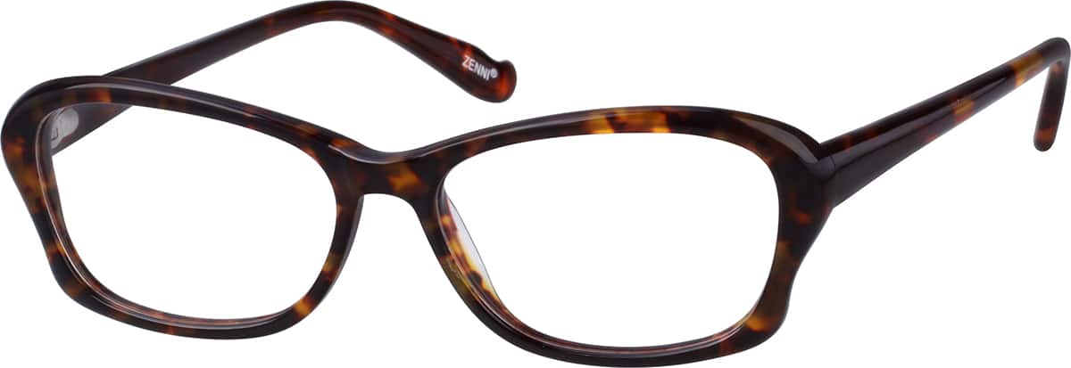 Angle view of Cat-Eye Glasses 625325 in Tortoiseshell