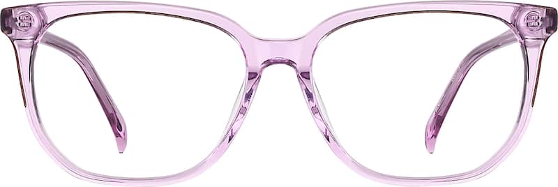 Pink Square Glasses