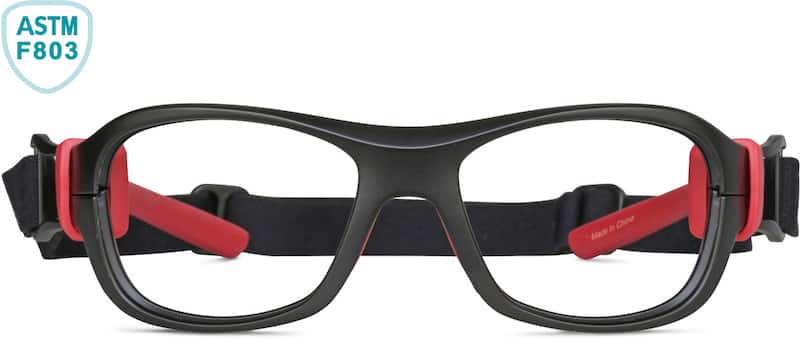 Bulls Black and Red Kids’ Sport Protective Goggles