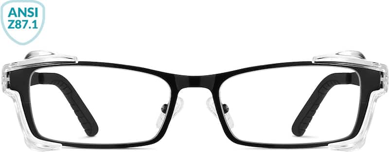 Black Z87.1 Safety Glasses