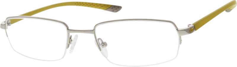Angle view of Geometric Glasses 768311 in Silver