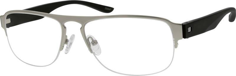 Angle view of Aviator Glasses 777211 in Silver