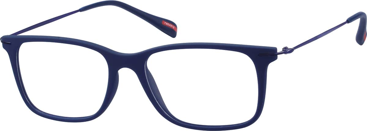 Angle view of Anteojos rectangulares 7804916 in Azul