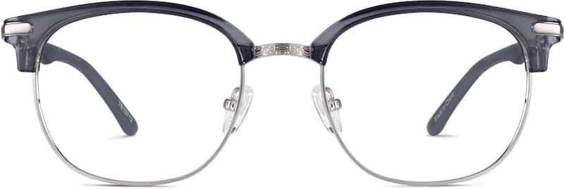 Gray Browline Glasses