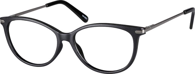 Angle view of Chuckwalla Oval Glasses 7812621 in Leather