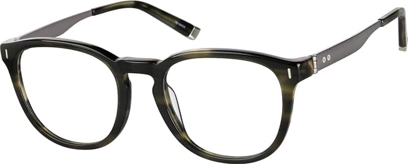 Angle view of Round Glasses 7818424 in Shady