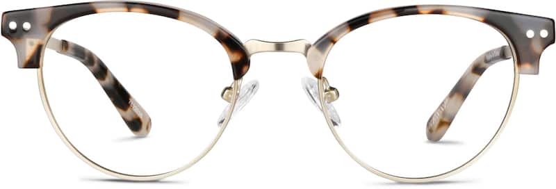 Ivory Tortoiseshell Browline Glasses