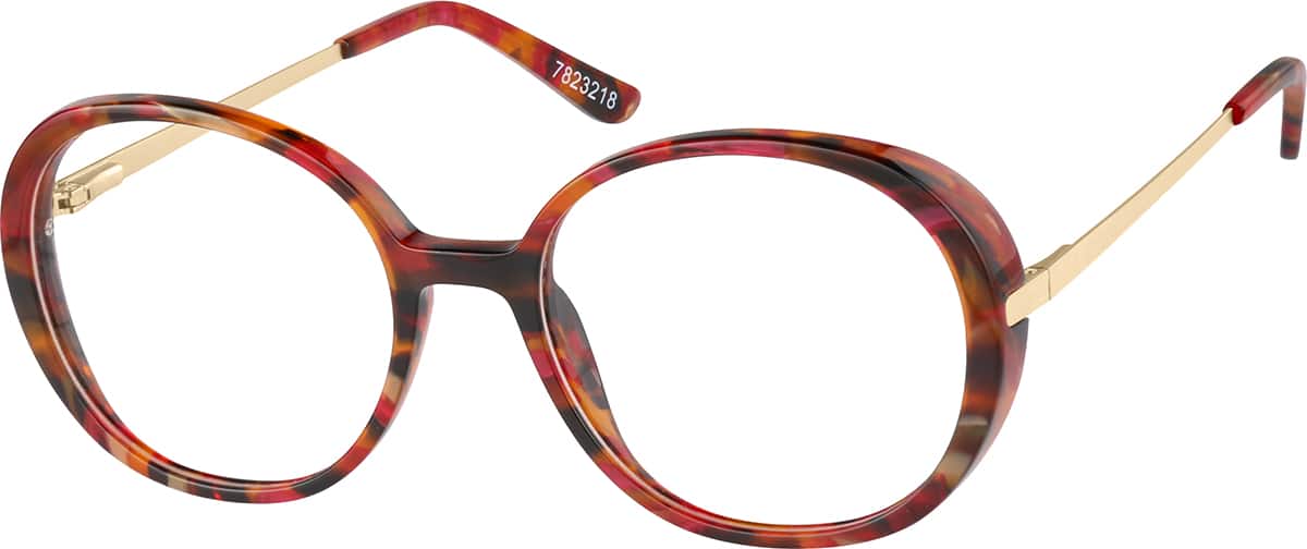 Angle view of Lentes Ovalados 7823218 in Ponche de frutas