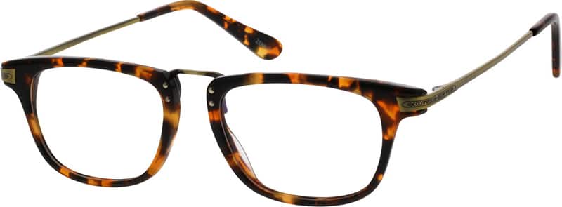Angle view of Square Glasses 782325 in Tortoiseshell