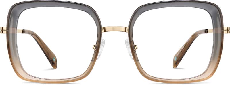 Grey Square Glasses