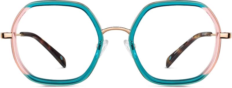 Cotton Candy Geometric Glasses