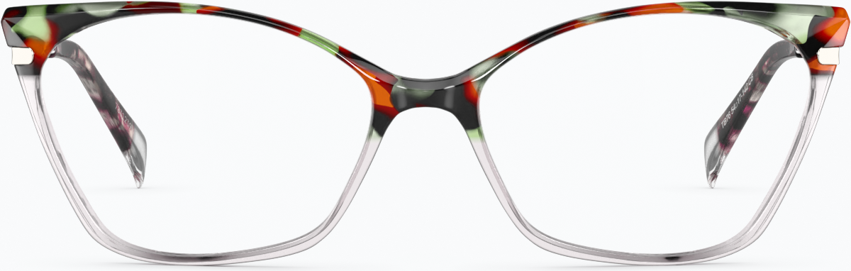 Front view of Cat-Eye Glasses 7831239 in Pattern