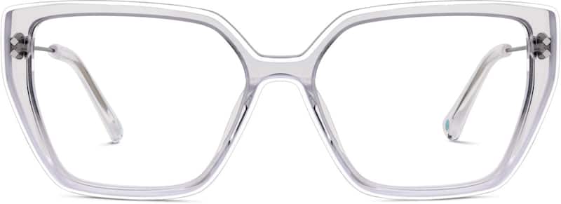White Premium Cat-Eye Glasses