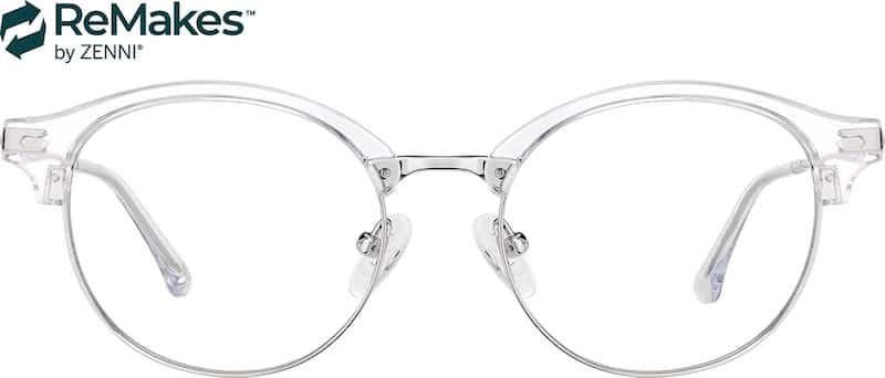 Clear Browline Glasses