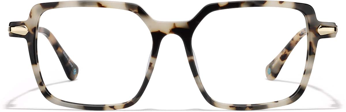 Front view of Let’s Do Brunch Glasses 7841335 in Tortoiseshell