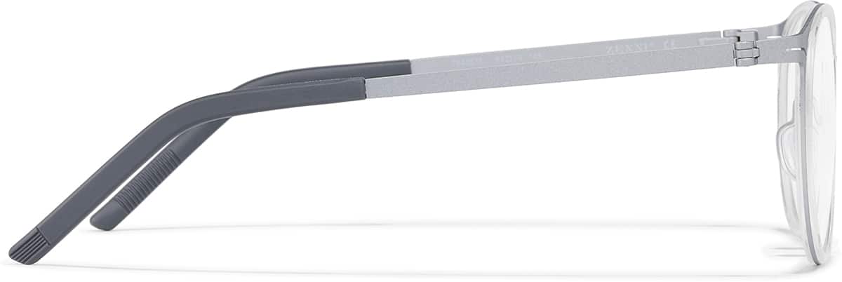 Side view of Round Glasses 7843511 in Silver