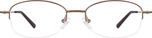 917915 Bendable (Memory) Titanium Half Rim Frame(Variable dimension frame with #3177, 3179, 9177)
