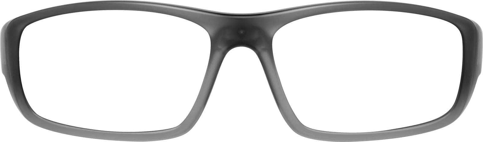 Front view of Zunnies - Rectangle Sports Sunglasses 99112312 in Gray