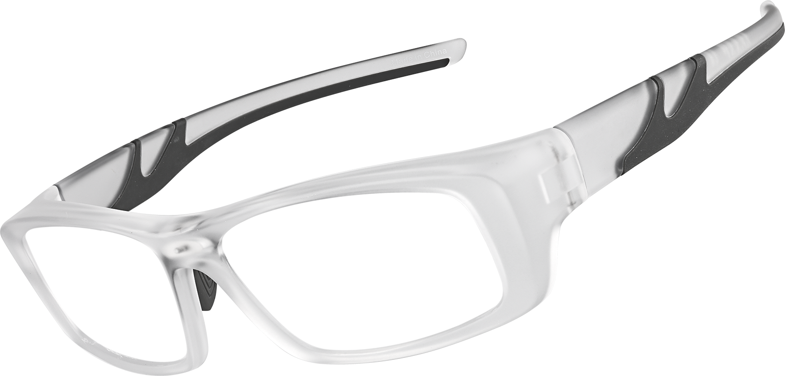 Angle view of Zunnies - Sports Sunglasses 99113223 in Clear