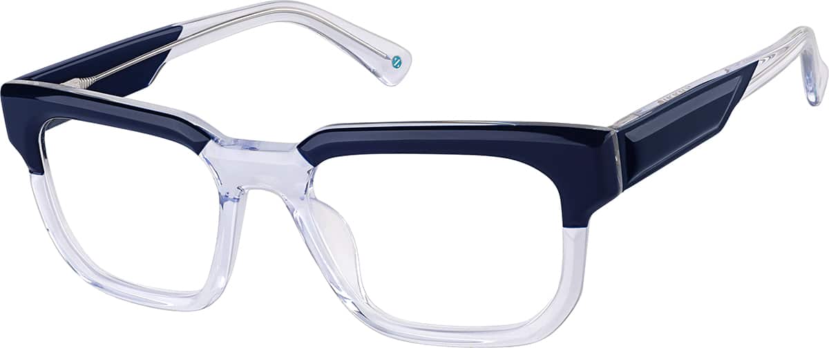 Angle view of Blueprint Glasses 99113316 in Blue