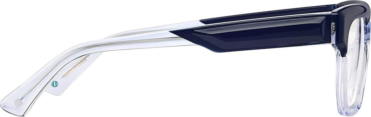 Side view of Blueprint Glasses 99113316 in Blue