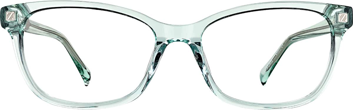 Front view without clip-on of Rectangle Magnetic Snap-On Set 99114024 in Green