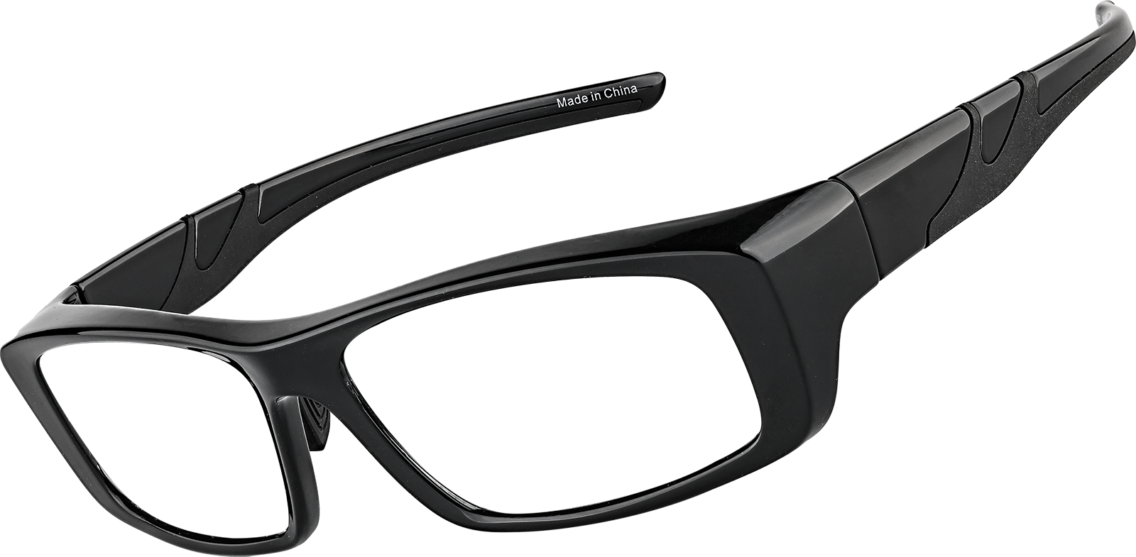 Angle view of Pace Setter - Sports Sunglasses 99115021 in Black