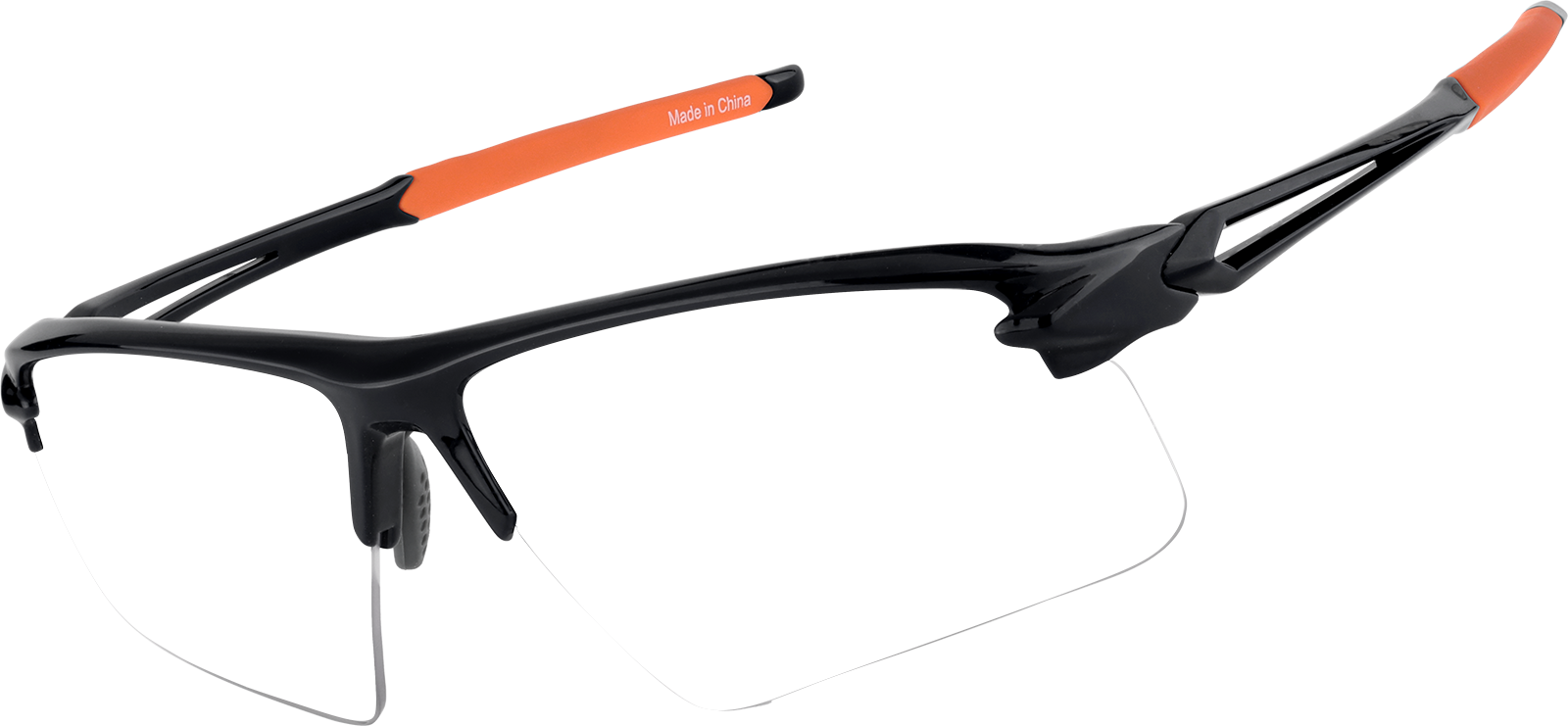 Angle view of Quickshift - Wrap-around Sunglasses (Larger Lenses) 99115221 in Black