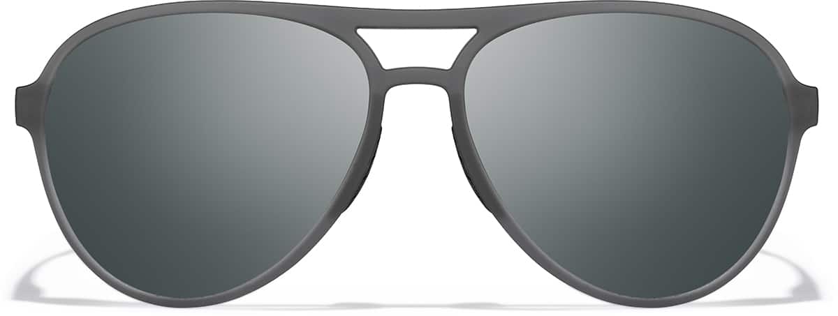 Front view of Zunnies -Aviator Sunglasses 99115912 in Gray