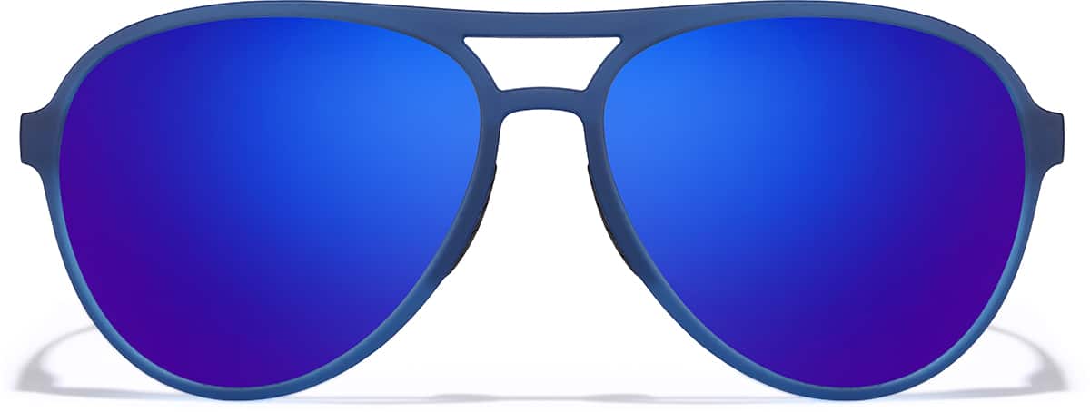 Front view of Zunnies -Aviator Sunglasses 99115916 in Blue
