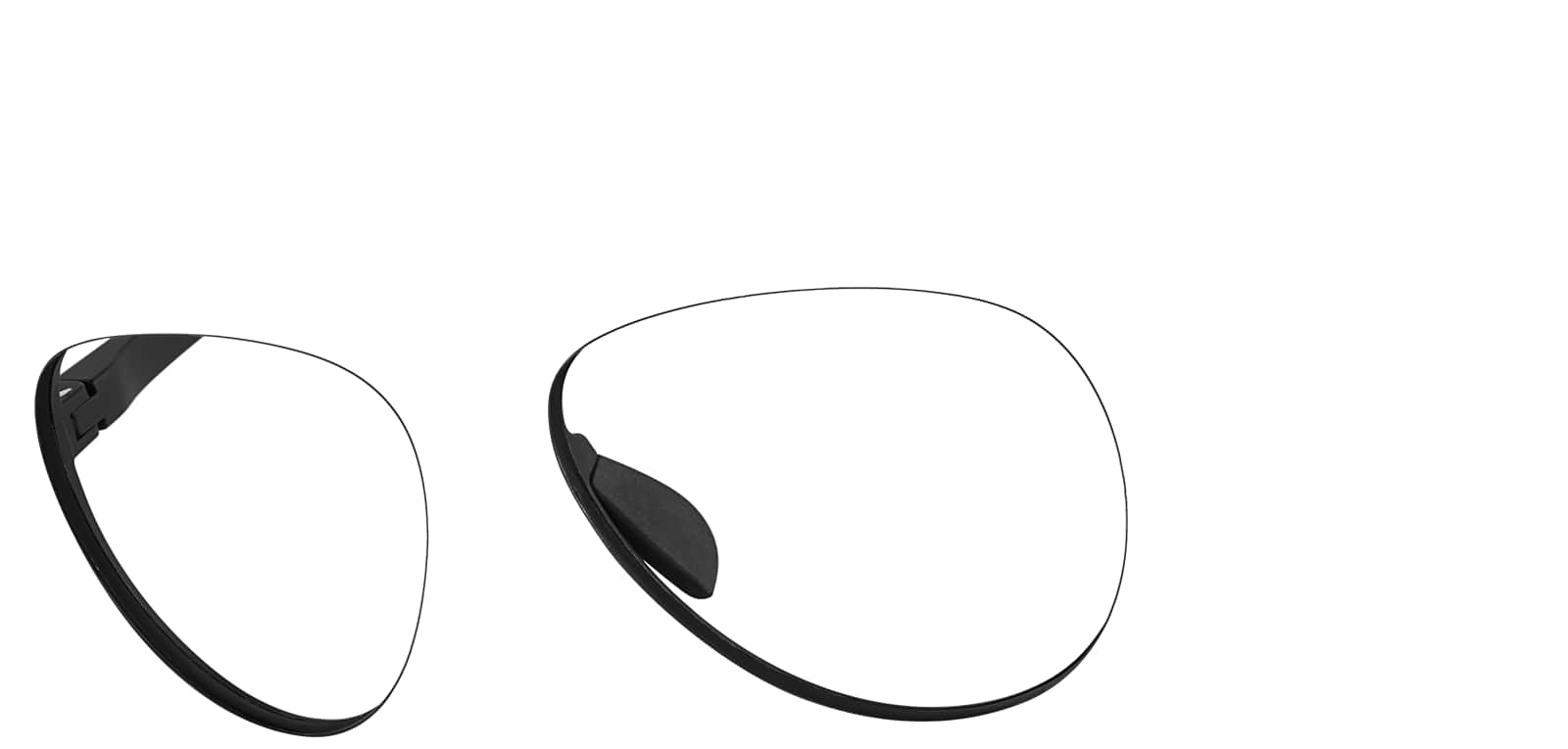 Angle view of Zunnies -Aviator Sunglasses 99115921 in Black