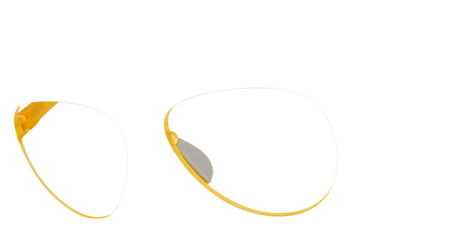 Angle view of Zunnies -Aviator Sunglasses 99115922 in Yellow
