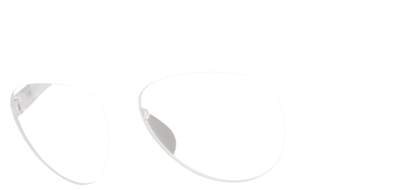 Angle view of Zunnies -Aviator Sunglasses 99115923 in Clear