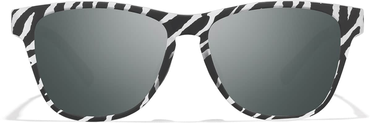 Front view of Zunnies -Square Sunglasses 99117441 in Pattern