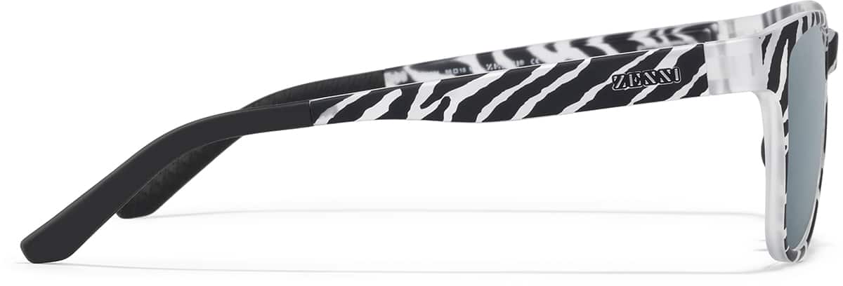 Side view of Zunnies -Square Sunglasses 99117441 in Pattern