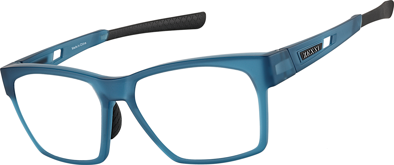 Angle view of Zunnies - Square Sunglasses 99117636 in Blue