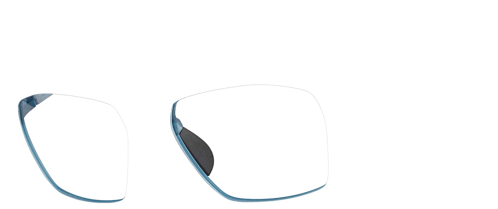 Angle view of Zunnies - Square Sunglasses 99117636 in Blue