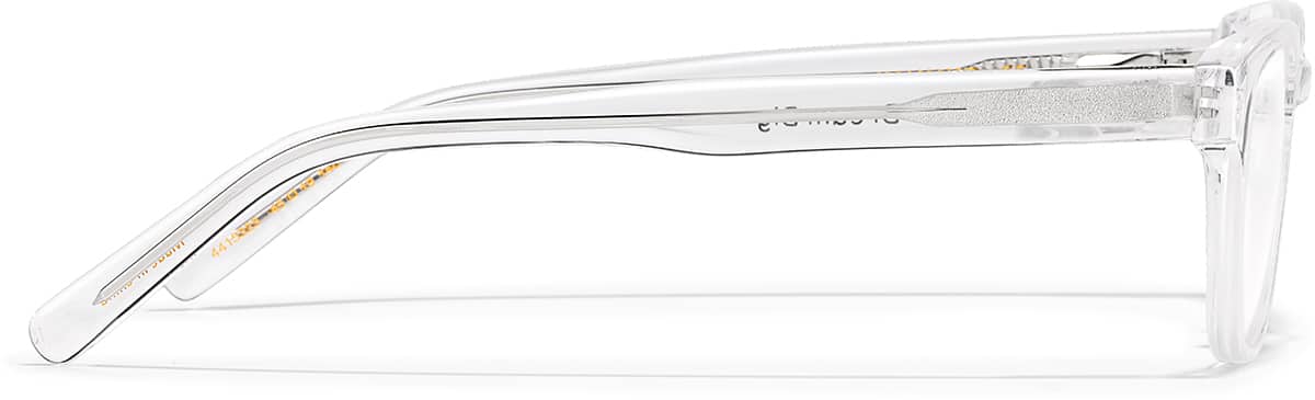 Side view of Clarity Glasses 99120223 in Clear